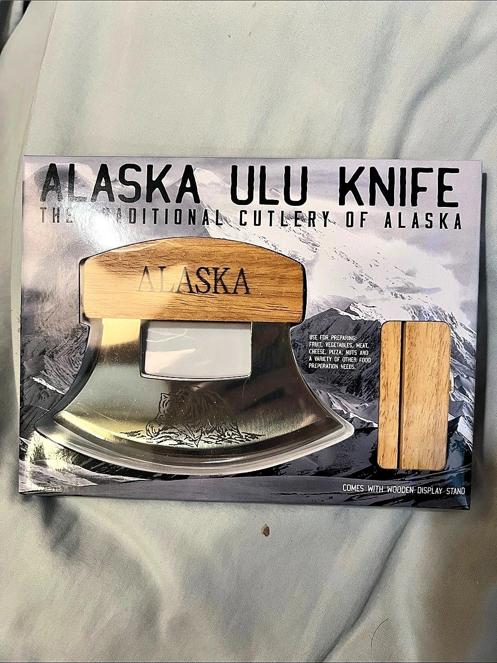 Alaska Ulu Knife Stainless Steel NWT